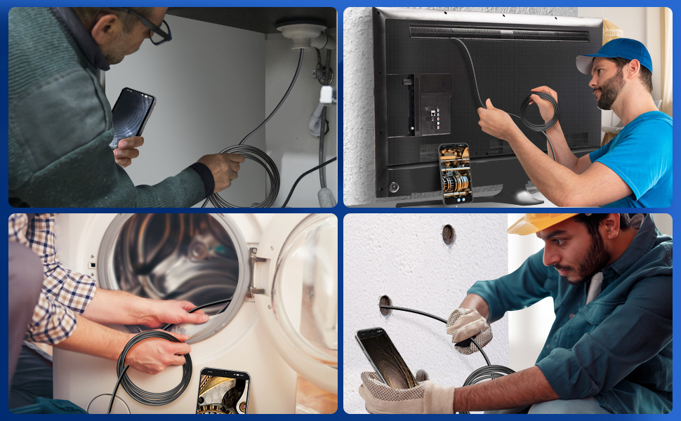 borescope with light endoscope camera with light android