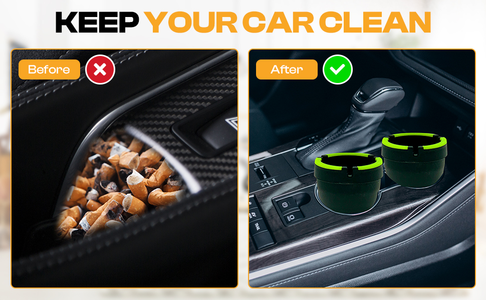 ashtray for car cup holder