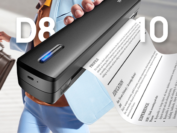 Printer Portable printer thermal printer inkless printer wireless printer