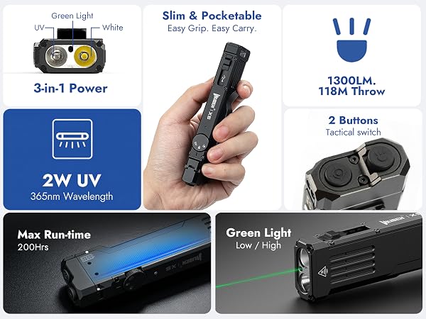 Multi-Funtional Flashlight
