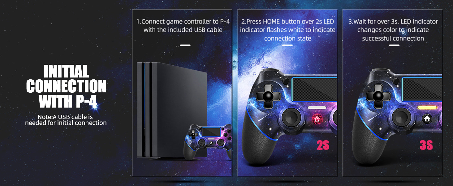 Wireless Controller for PS4