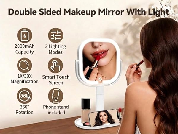 makeup mirror with lights
