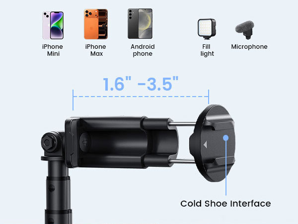 WIDE COMPATIBILITY - From Smartphones to Pro Camera Setups