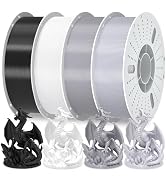 PINBALL PETG 3D Printer Filament 1.75mm High Precision Durable Strong Filament Mith Better Flow D...
