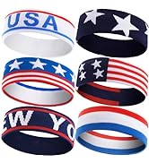 Braylin Sweatbands Sports Headband for Men &amp; Women, Men's Sweatbands Headbands, Athletic Headband...