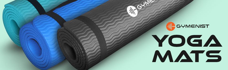 GYMENIST Thick Exercise Yoga Floor Mat