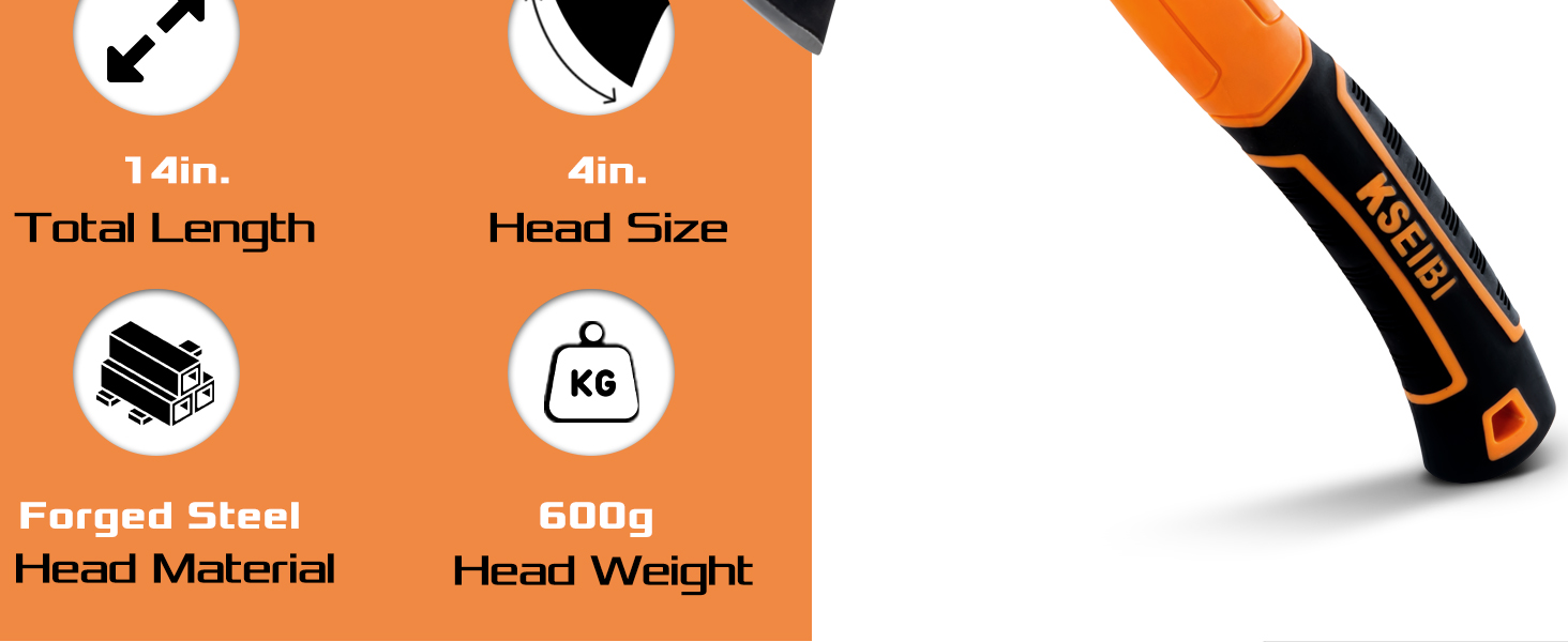 14 inch axe