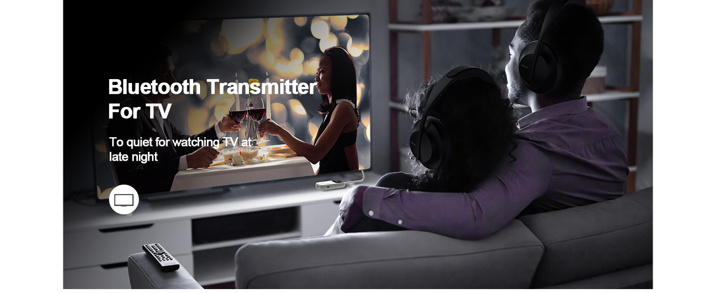 Bluetooth transmitter FOR HEADPHONES