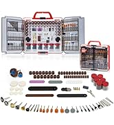 SHALL 508-Piece Rotary Tool Accessories Kit, Universal Rotary Tool Bits for Sanding, Cutting, Gri...