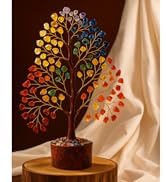Seven Chakra crystal tree