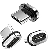 DuHeSin 24pins Magnetic USB C Connector Tips Head (3 Pack) Compatible for Most Type C Magnet Adap...