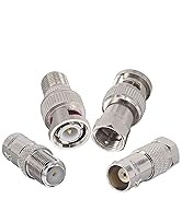 BOOBRIE BNC Male to BNC Female Cable 16.4ft RG58/U BNC Extension Cable Low Loss 50 ohm BNC Male t...