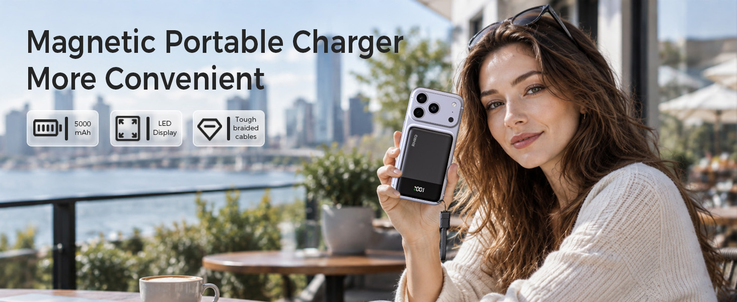 Magnetic Portable Charger