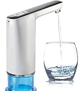 HotFrost Electric Water Pump for 5 Gallon Bottle – USB Charging Drinking Dispenser - Low Noise – ...