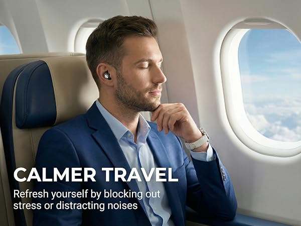 Ear Plugs for Sleeping Noise Cancelling,Ultra-Comfy Noise Reduction for Side Sleepers