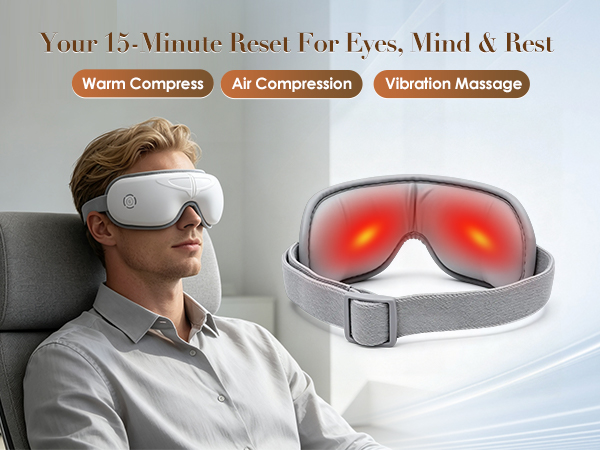 massaging eye mask