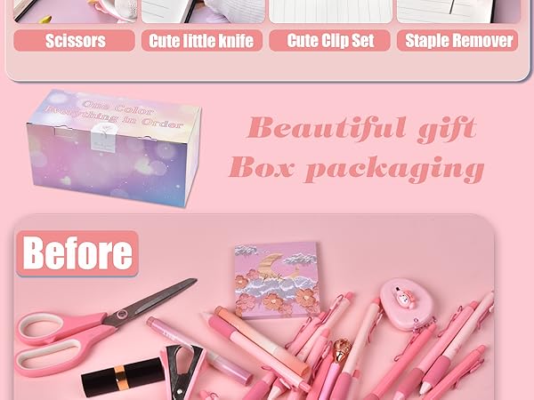 Pink Desk Organizers