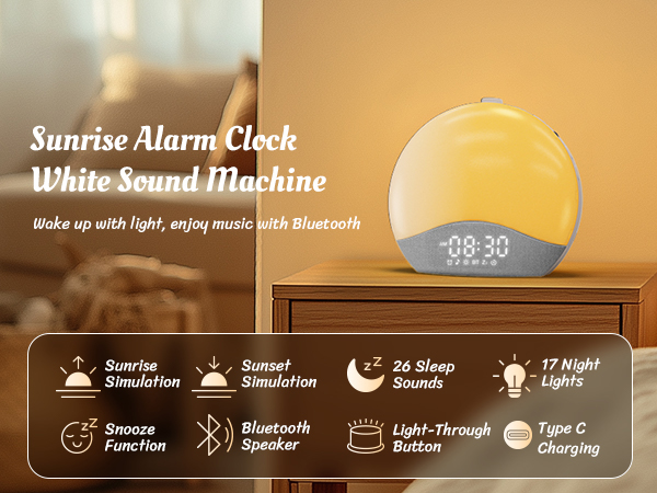 sunrise alarm clock