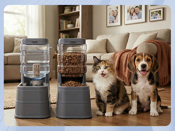cat feeder grey99