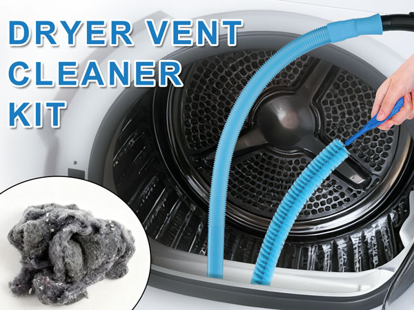 Dryer Vent Cleaner Kit? with ?Lint Brush Remover