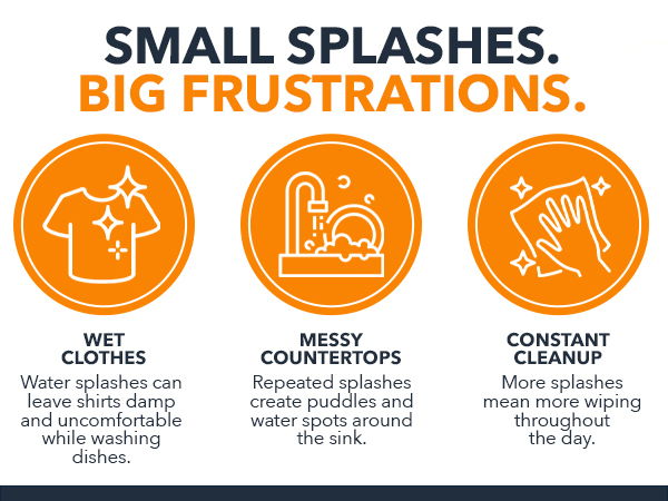 sink splash guard