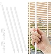 ABOOFAN 1Pcs 46 Inch Blind Wand Replacement with Hooks Long Vertical Blinds Stick for Windows Cur...