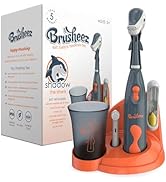 Brusheez Kids’ Electric Toothbrush Set - Safe &amp; Effective for Ages 3+ - Parent Tested &amp; Approved ...