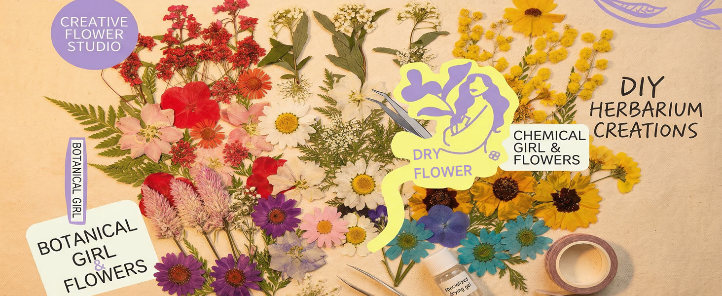 DIY Pressed Flowers