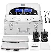 Veicomtech Dual Ionic Foot Bath Detox Machine - Professional Ionic Foot Bath Spa Cleanse with 2 W...