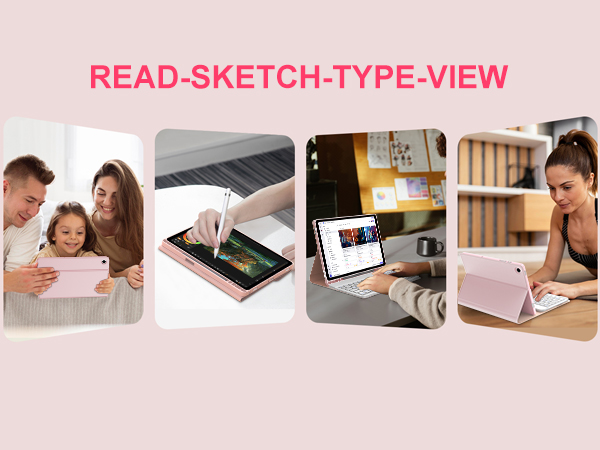 galaxy tab a9+ plus case with keyboard