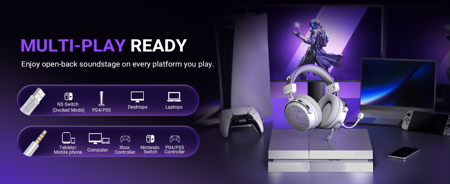 broad compatibility for pc, PS, Xbox