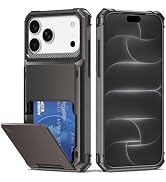 AFGHOA for iPhone 18 Pro Max Wallet Case 5 Credit Card Holder for 17 ProMax | 6.9 Inch,Flip Cover...