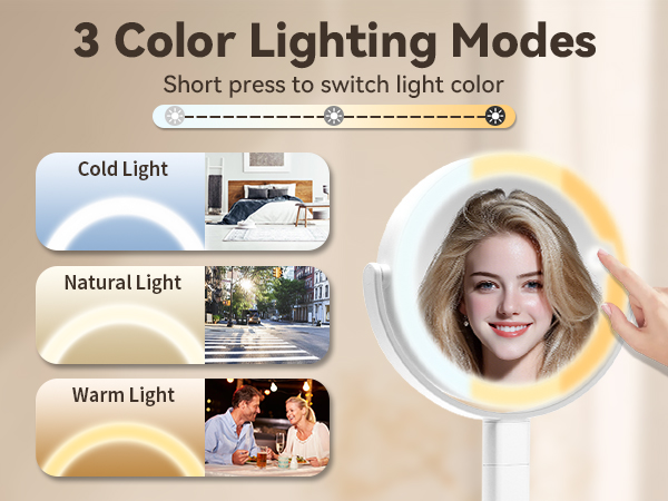 makeup mirror with lights