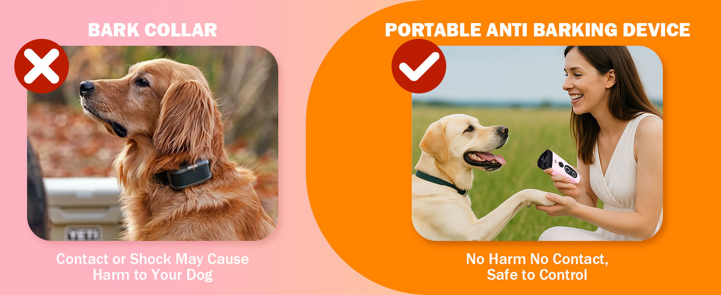 Rechargeable Anti-Barking Device for Dogs