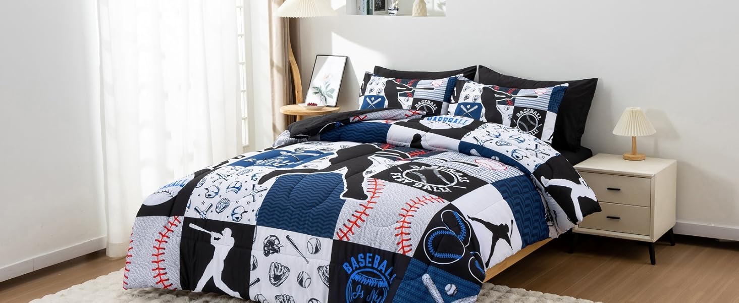 baseball comforter set