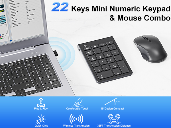 number keypad