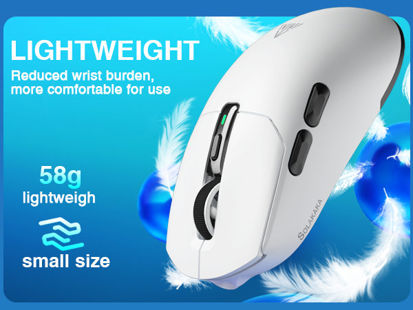 wireless gaming mouse with charging dock