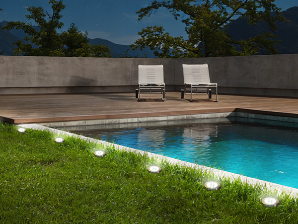 For swimming pools