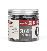 IWISS 3/4-Inch PEX Pipe Crimp Copper Rings, Skid-Proof, F1807 Standard-50pcs