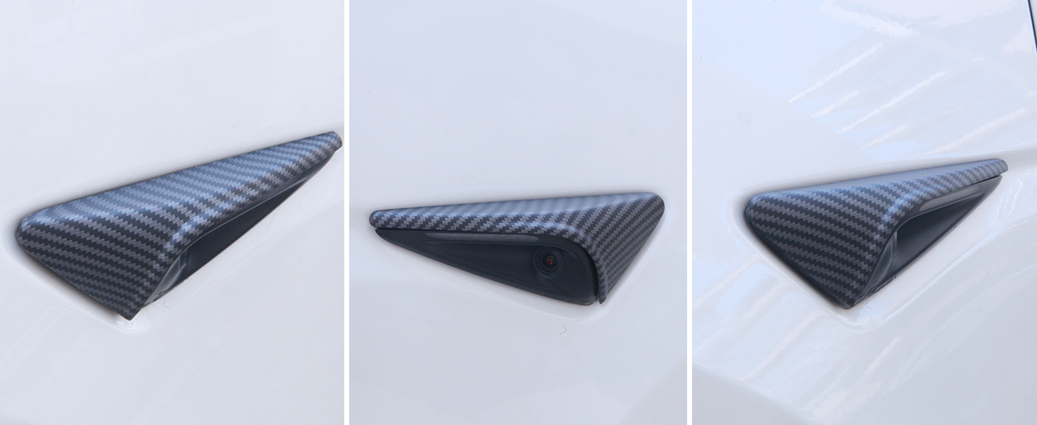 2PCS Side Camera Protection Cover for Tesla Model Y Juniper &amp;amp; Model 3 Highland 2026 2025