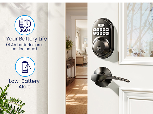 keyless entry door lock
