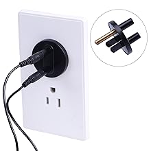 grounding cord insert in to the grouding plug