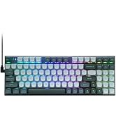E-Yooso Rapid Trigger Gaming Keyboard, Hall Effect Magnetic Switch, Adjustable Actuation, 8k Hz P...