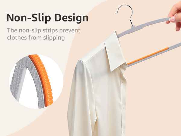 non slip hangers