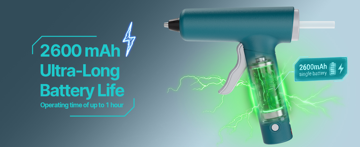 cordless hot glue gun