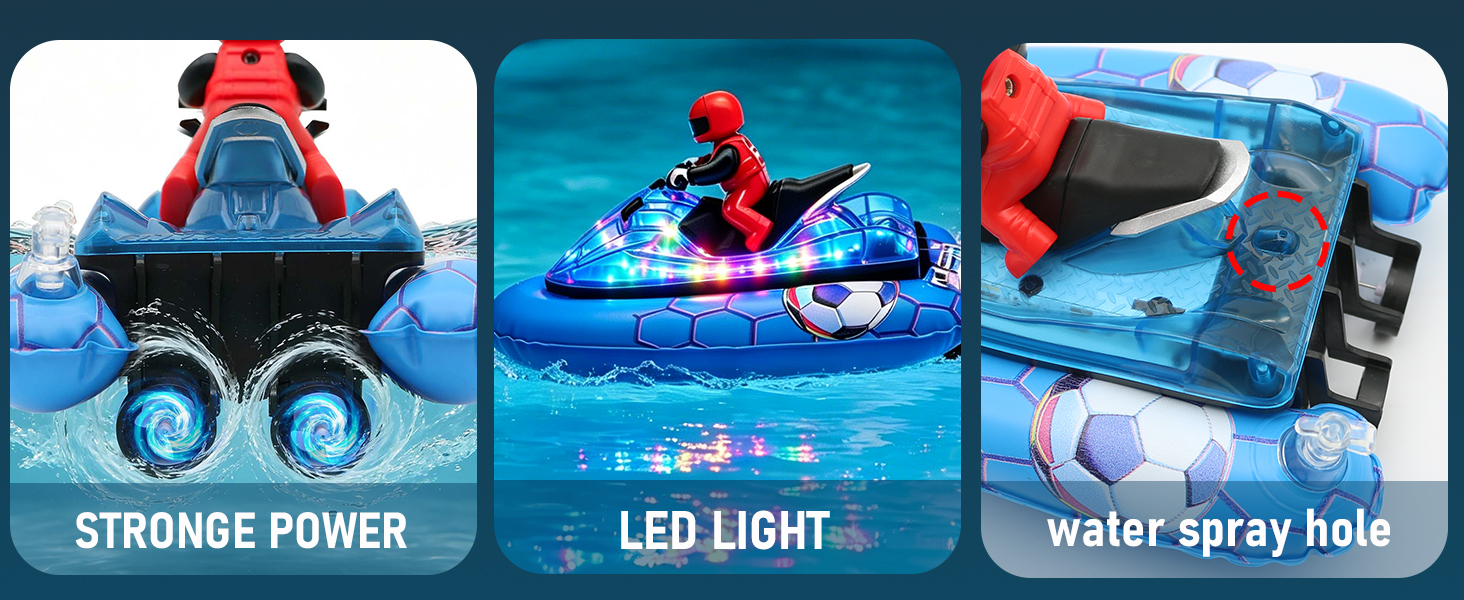 remote control boat rc boat pool toys 4