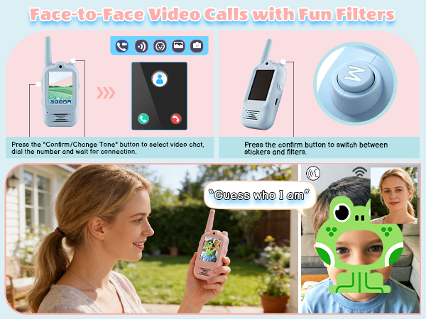 Spark endless creativity with 5 voice-changing effects and fun video filters.