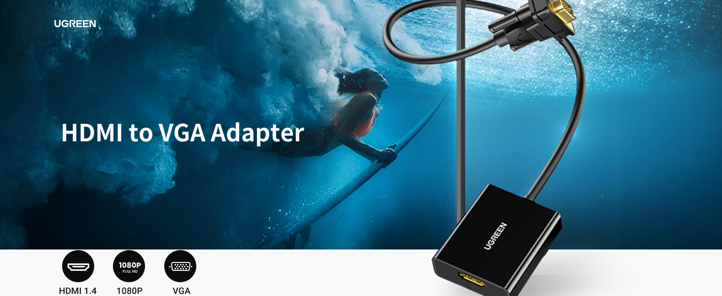 HDMI to VGA Adapter
