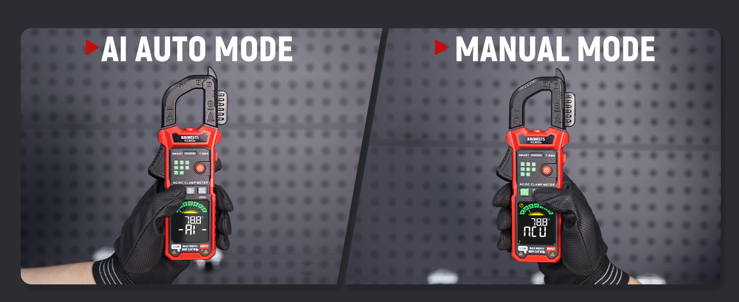 Auto switching multi tester