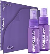 OPTIPAK Sparkle Anti-Reflective Safe Lens Cleaner Spray Kit - (2) 1oz Glasses Cleaner Spray &amp; (2)...